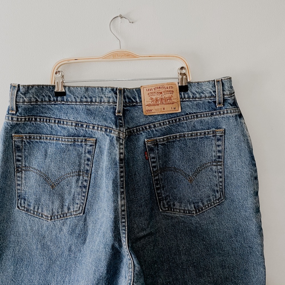 Vintage Levi’s jeans high waisted tapper leg 20W